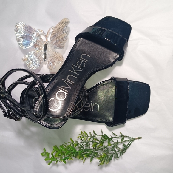 Calvin Klein Black Women's Sandals - Picture 2 of 8